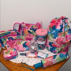 Vera Bradley Superbloom 11 piece set. All are NWT!